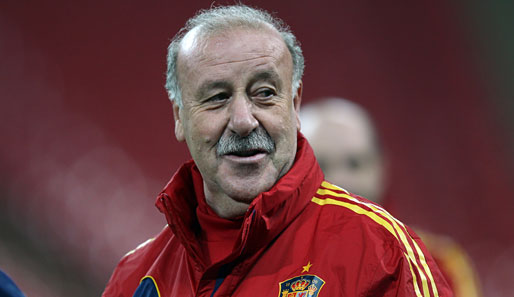 Vicente del Bosque ist seit 2008 Nationaltrainer Spaniens