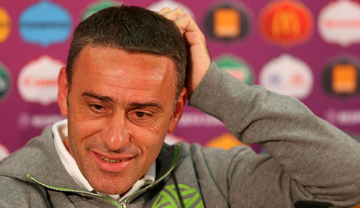 Portugals Trainer Paulo Bento sieht sein Team gegen Deutschland in der Außenseiter-Rolle