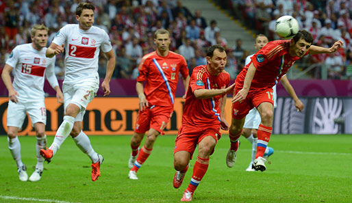 Alan Dzagoev (r.) erzielte bei der EM bislang drei Tore