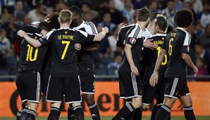 Belgien hat mit dem Sieg gegen Israel einen wichtigen Schritt Richtung EM 2016 gemacht