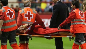 Alvaro Morata verletzte sich im Spiel gegen Luxemburg schwer