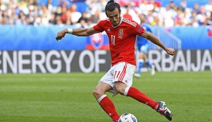 Gareth Bale brachte Wales gegen die Slowakei in Führung