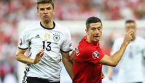 50 Tore schossen Müller und Lewandowski in der Bundesliga. Bei der EM gehen beide noch leer aus