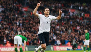 Frank Lampard sieht die englische Mannschaft unter den Top 4 der EURO