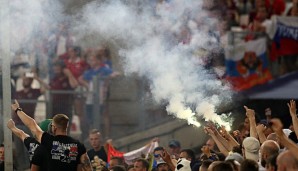 Marseille kommt nicht zur Ruhe: Auch im Stadion kracht's