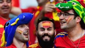 Die spanischen Fans sind voller Vorfreude