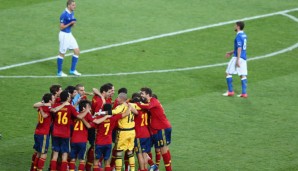 Das Finale der EM 2012 entschied Spanien gegen Italien deutlich für sich