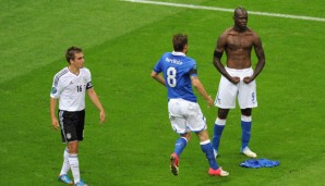Bei der EM 2012 scheiterten die Deutschen an Italien und Mario Balotelli im Halbfinale