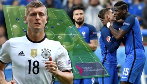 Toni Kroos könnte gegen Frankreich wieder größere Chancen zur Spieldominanz erlangen
