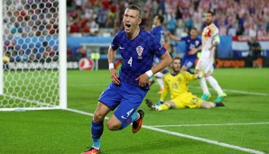 Ivan Perisic (Kroatien) zeigte gegen Spanien, dass er an guten Tagen nahezu nicht zu stoppen ist. Sein Tor brachte den Gruppensieg
