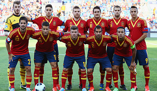 Die spanische U-21-Nationalmannschaft will ihren EM-Titel von 2011 gegen Italien erfolgreich verteidigen