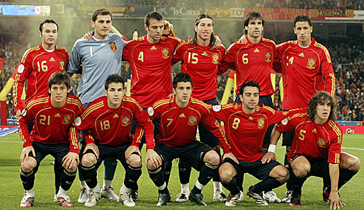 Spanien, Team, EM 2008