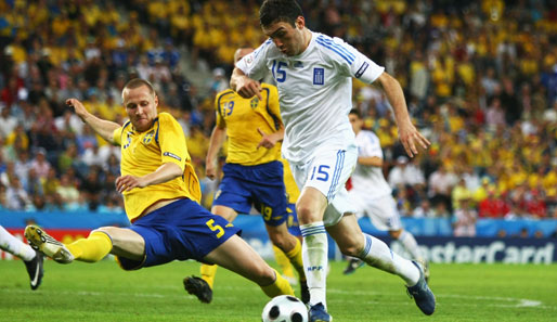 Fußball, EM 2008, Griechenland, Schweden