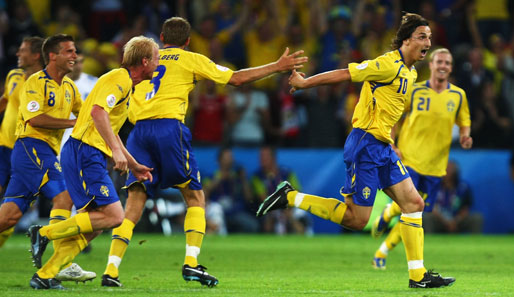 Fußball, EM 2008, Spanien, Schweden, Ibrahimovic