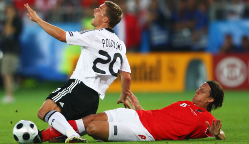Fußball, EM 2008, Deutschland, Podolski