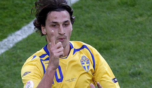 Fußball, EM 2008, Schweden, Ibrahimovic