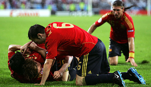EM 2008, Spanien, Villa, Iniesta, Ramos, Torres