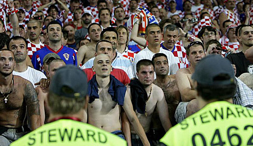 EM 2008, Fussball, Kroatien, Fans