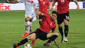 Albanien musste am ersten Spieltag eine Niederlage gegen die Türkei einstecken.