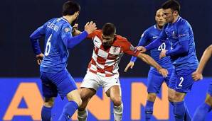 Andrej Kramaric hat die kroatische Nationalmannschaft vor einer Blamage gegen Aserbaidschan bewahrt.