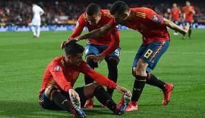 Die Spanier gaben sich bisher keine Blöße und gewannen beide Spiele in der EM-Qualifikation souverän.
