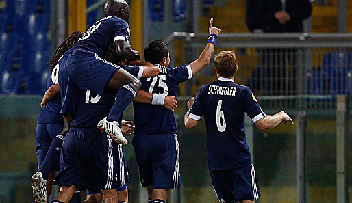 Red Bull Salzburg durfte nach dem Sieg bei Lazio Rom erneut jubeln: Sieg gegen Villarreal