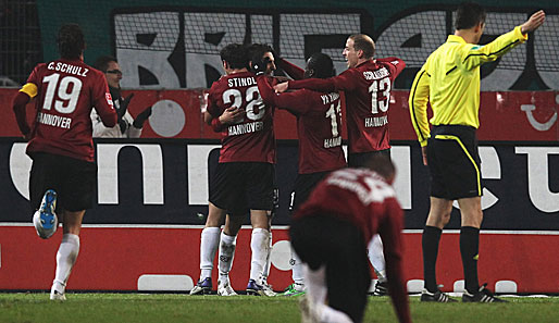 Hannover 96 ist trotz einer Niederlage zuletzt in Lüttich für die nächste Runde qualifiziert