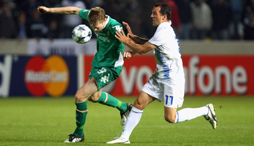 2008 machte Werder Bremen (l.) Bekanntschaft mit den Zyprioten