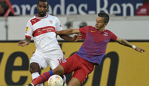 Am ersten Spieltag trennten sich der VfB Stuttgart und Steaua Bukarest 2:2