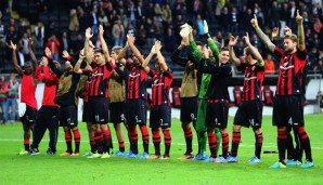 Eintracht Frankfurt konnte im ersten Spiel einen eindrucksvollen Erfolg gegen Bordeaux feiern