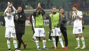 Der VfL Wolfsburg steht nach dem Sieg in Mailand im Viertelfinale der Europa League