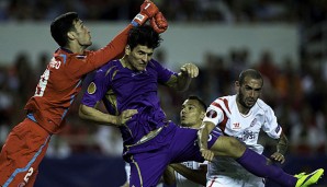 Trotz 0:3-Hypothek gegen den FC Sevilla wollen sich Gomez und die Fiorentina voll reinhauen