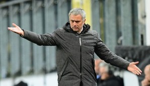 Jose Mourinho von Manchester United ist unzufrieden mit der gezeigten Leistung