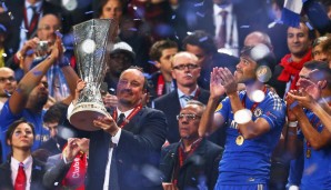 Als dritter Trainer nach Giovanni Trapattoni (Inter und Juventus) und Rafael Benitez (Valencia und Chelsea) könnte "The Special One" nun mit zwei verschiedenen Vereinen den UEFA-Pokal bzw. die Europa League gewinnen