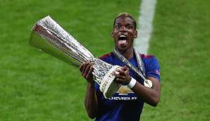 Paul Pogba gewann mit Manchester United die Europa League