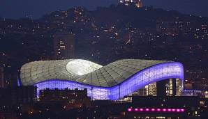 Das Stade Velodrome ist die Heimspielstätte von Olympique Marseille