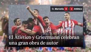 Die spanische Presse konzentriert sich freilich auf die Helden von Atletico. Die ABC sah einen Sieg wie aus dem Bilderbuch.
