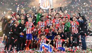 Atletico Madrid hat sich zum dritten Mal den "kleinen" Europapokal geschnappt - auch dank einer Gala-Vorstellung von Antoine Griezmann. So reagierte die internationale Presse.