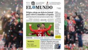 El Mundo hat ein riesiges Bild von Griezmann und Torres auf der ersten Seite. Für die Headline muss man aber die Lupe rausholen. Die ist nüchtern: "Griezmann krönt Atletico in Lyon". Mhm.
