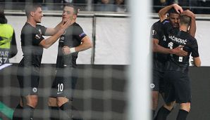 Eintracht Frankfurt hat Lazio Rom geschlagen.