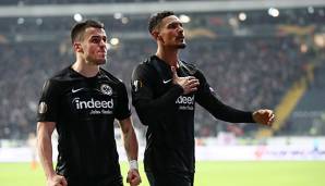 Eintracht Frankfurt könnte im Europa-League-Achtelfinale unter anderem auf den FC Chelsea und Arsenal treffen.