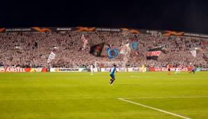 8. November 2018: Unfassbar! Selbst das Auswärtsspiel in Limassol wurde zum Heimspiel für die Eintracht. Die SGE-Anhänger waren komplett in Grau gekleidet und machten über 90 Minuten lang Stimmung. Ergebnis: 3:2-Sieg.