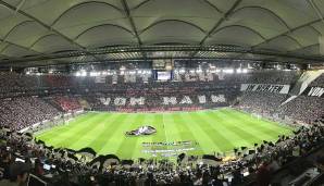 18. April 2019: Die Eintracht-Fans waren auch im Viertelfinale gegen Benfica vorbereitet. Abschied mit Choreo-Knall oder Choreo-Knall zum Auftakt für einen ganz besonderen Abend in der Vereinsgeschichte. Es wurde einer dieser Abende, die niemand vergisst.