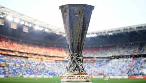 Der begehrte Pokal der Europa League.