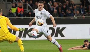 Eintracht Frankfurt ist im Hinspiel des Viertelfinales in der Europa League in Lissabon gefordert.