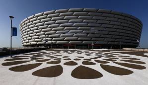 Das Olympiastadion in Baku: Hier findet das Europa-League-Finale 2019 statt.