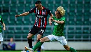 Durch zwei 2:1-Siege setzte sich Eintracht Frankfurt in der Europa-League-Qualifikation gegen Flora Tallinn durch und steht damit in der dritten Runde der Qualifikation.