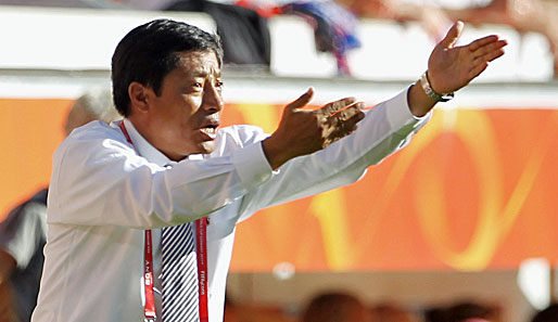 Nordkoreas Trainer Kim Min-Kwang macht einen Blitzeinschlag für die Niederlage verantwortlich