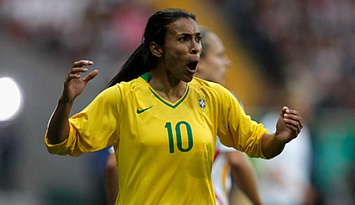 Brasilien um Spielmacherin Marta musste den letzten Härtetest vor der WM absagen