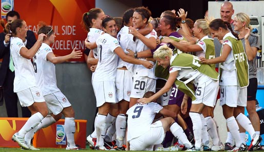 Das Auftaktspiel gewannen die US-Ladies mit 2:0 gegen Nordkorea